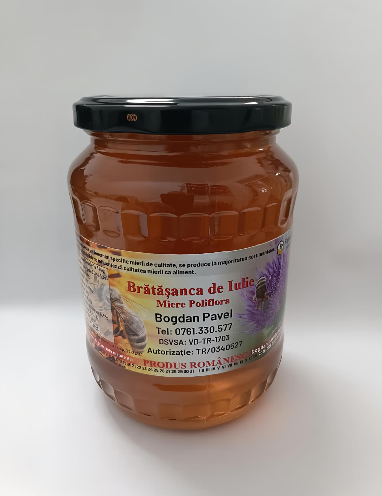 Brătășanca de Iulie – Miere Polifloră